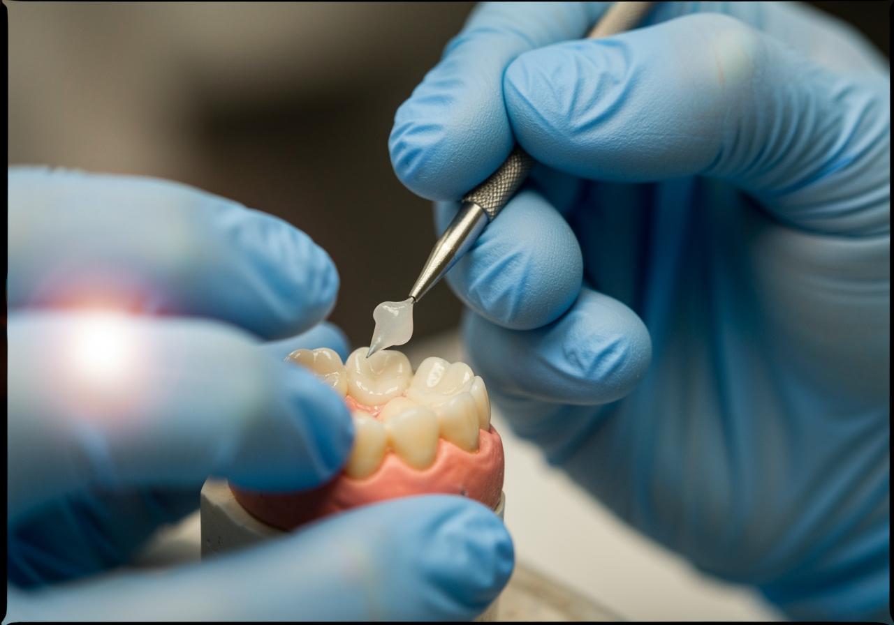 Dental veneers before and after transformation