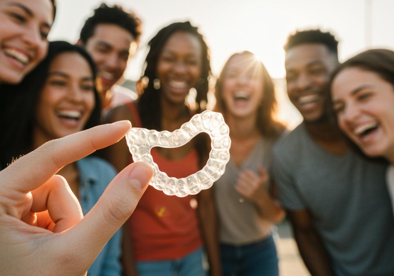 Professional dental treatment results