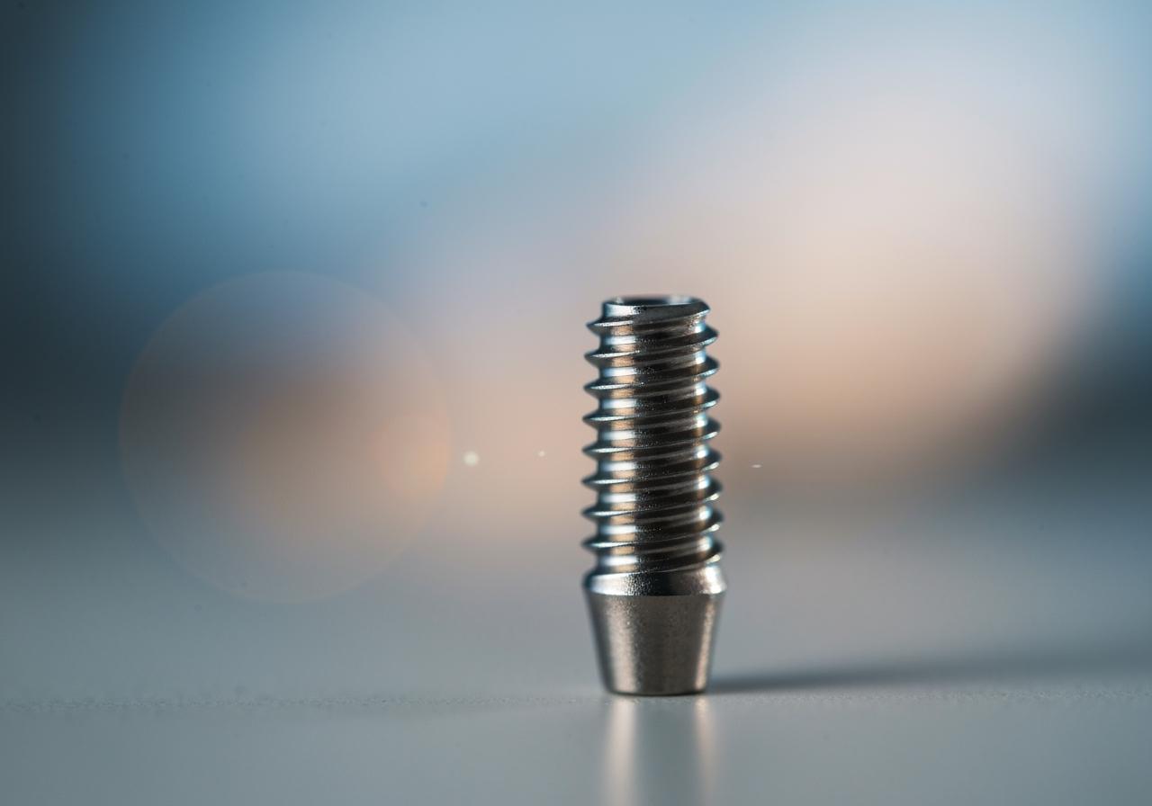 Dental implant transformation result