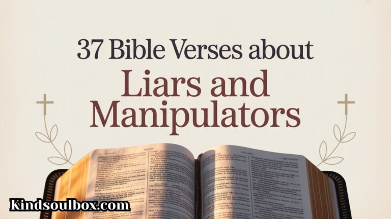 37 Bible Verses About Liars and Manipulators