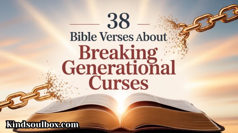 38 Bible Verses About Breaking Generational Curses