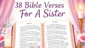 38 Bible Verses For A Sister