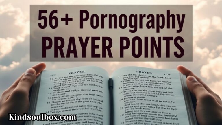56+ Pornography Prayer Points with Scriptures