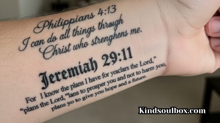 Bible Verse Tattoos on Wrist