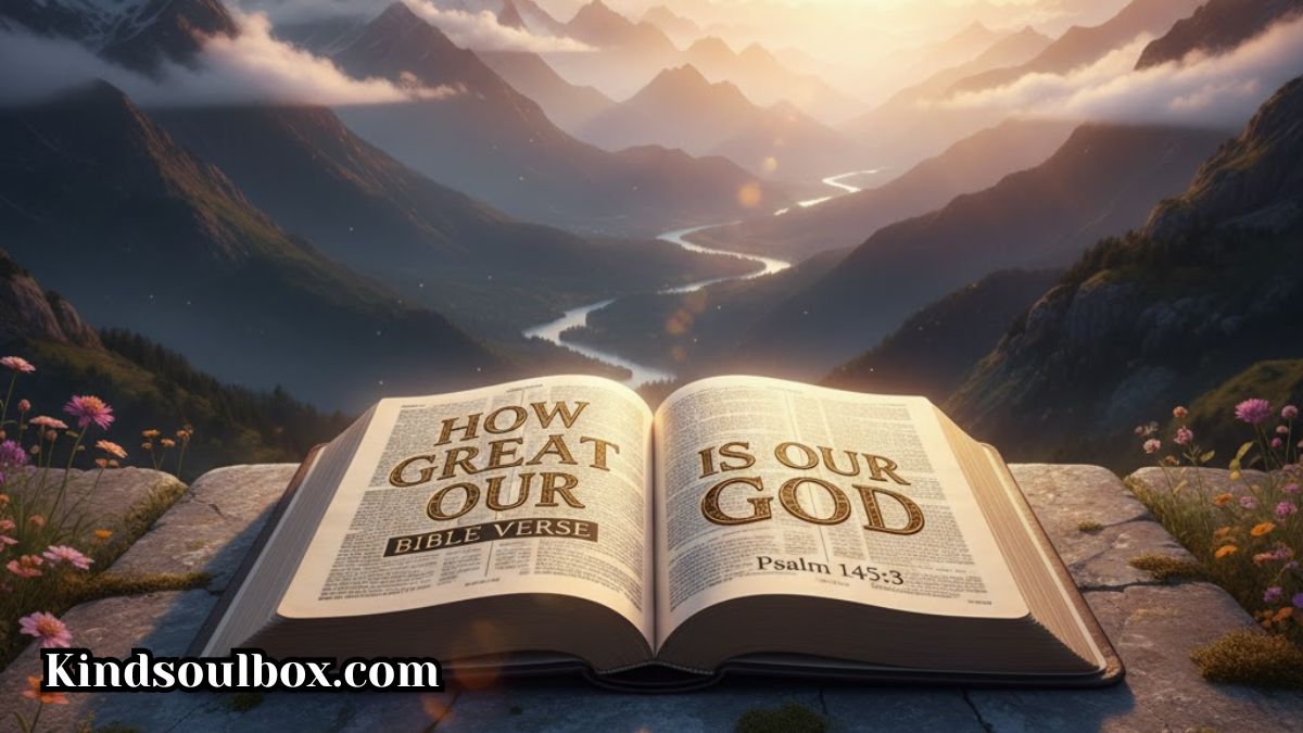 How Great Is Our God Bible Verse