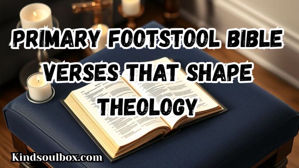 Footstool Bible Verse