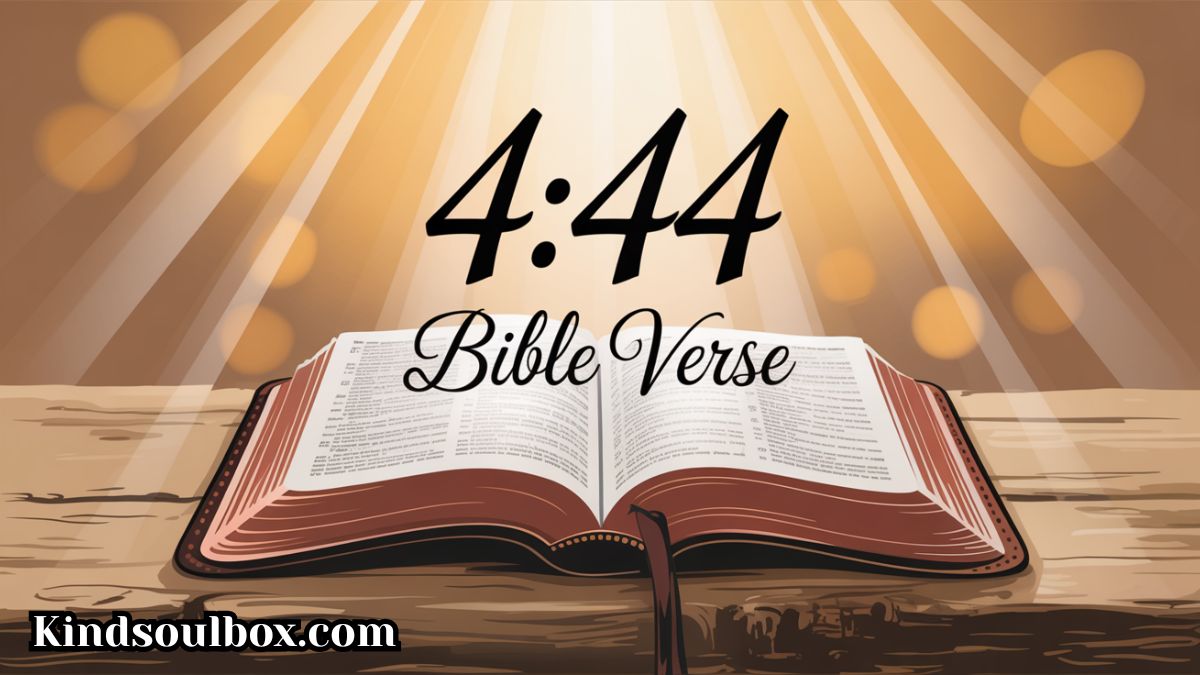 4:44 Bible Verse
