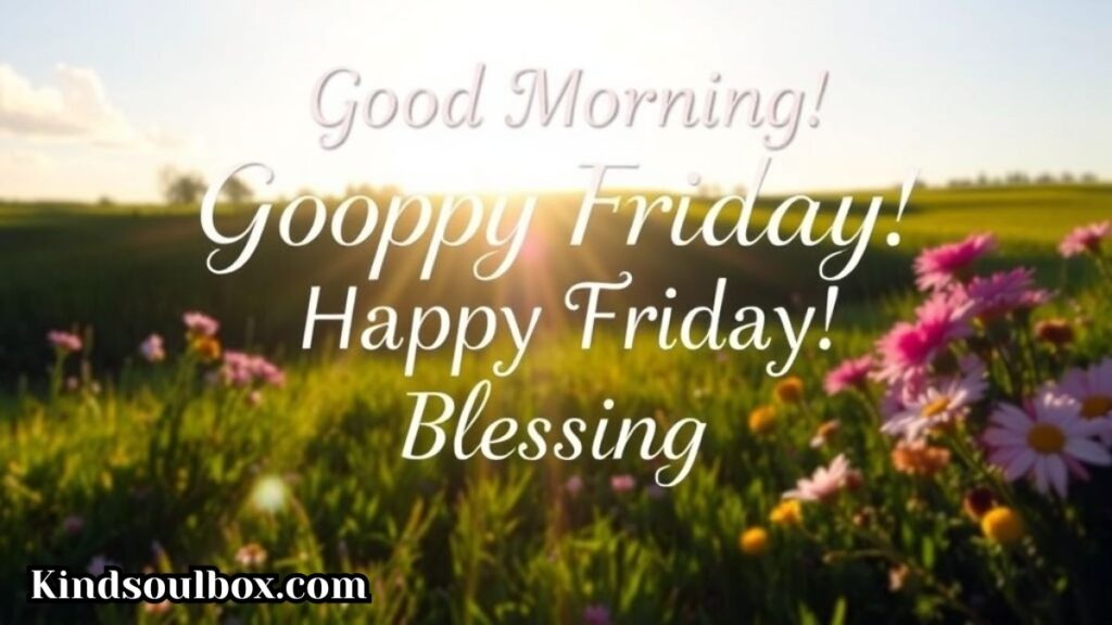 154+ Good Morning Friday Blessings Images, Quotes & Prayers for a Peaceful Start