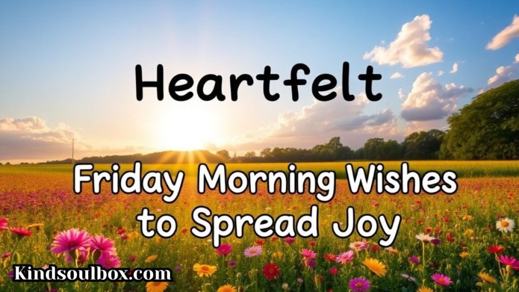 154+ Good Morning Friday Blessings Images, Quotes & Prayers for a Peaceful Start