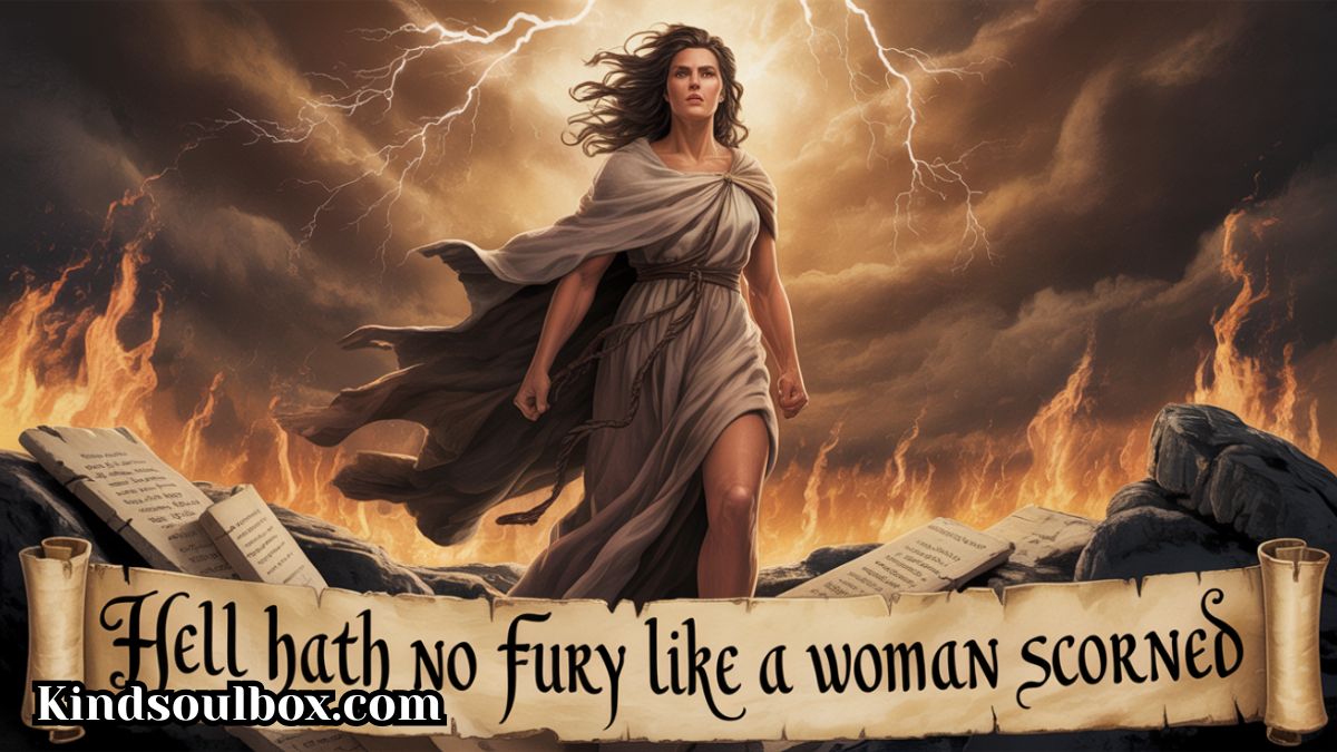Hell Hath No Fury Like a Woman Scorned Bible Verse
