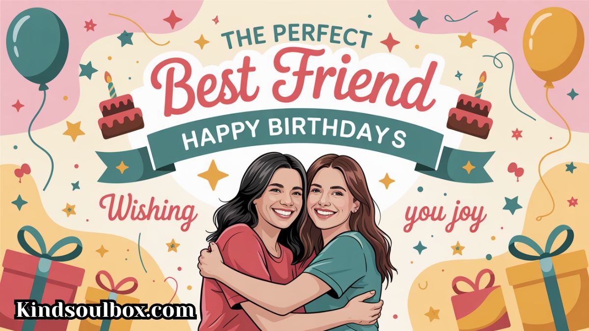 The Perfect Best Friend Happy Birthday Images & Messages