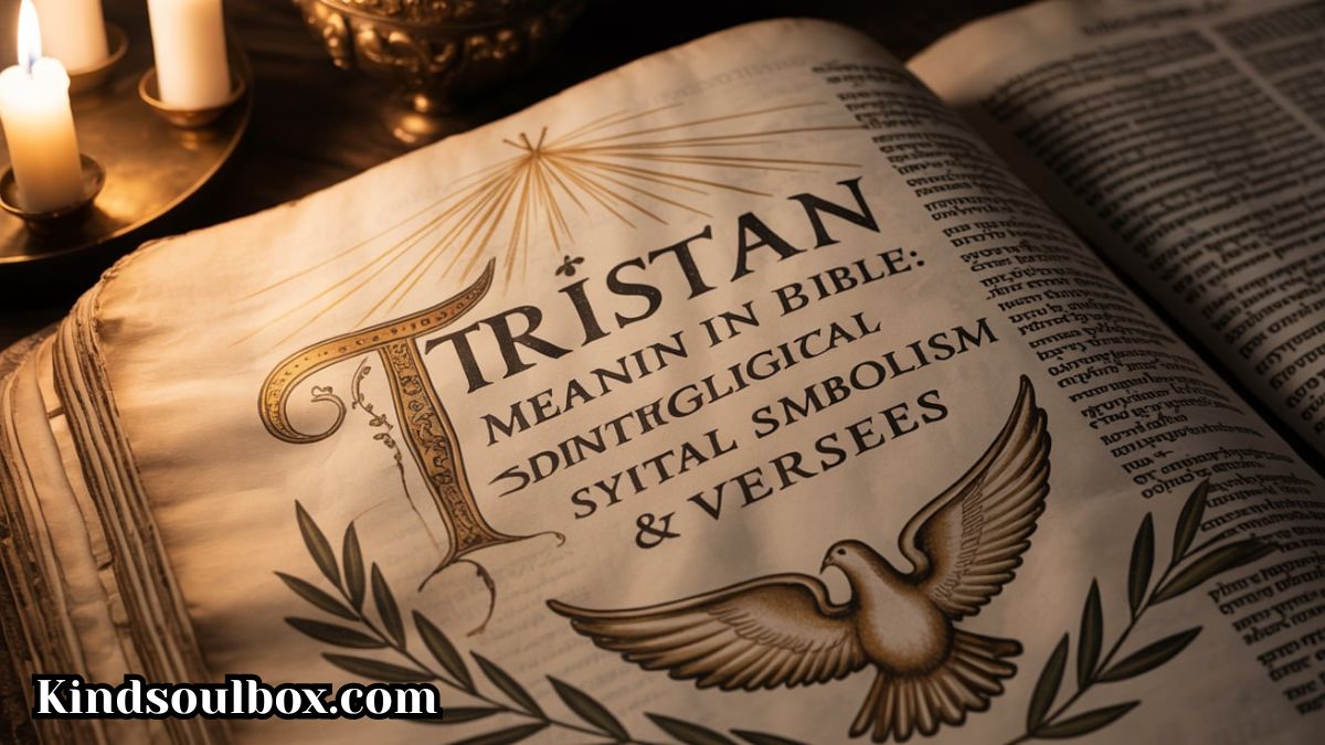 Tristan Meaning in Bible: Spiritual Symbolism & Verses