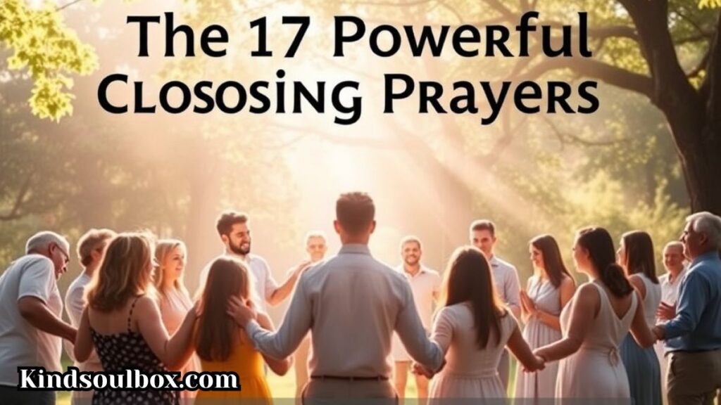 17 Powerful Closing Prayer For Meeting