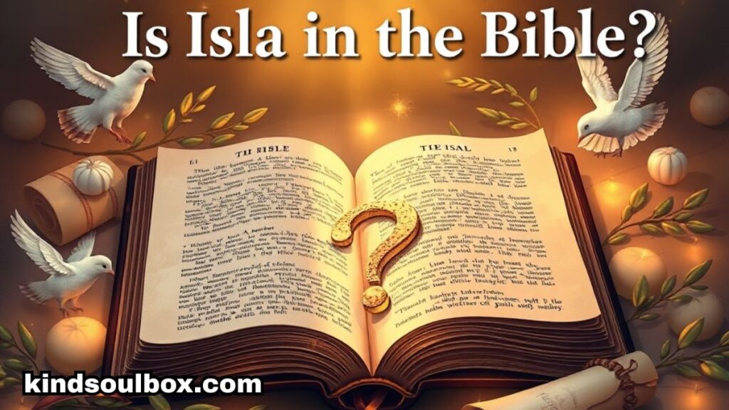 Isla Meaning in the Bible

