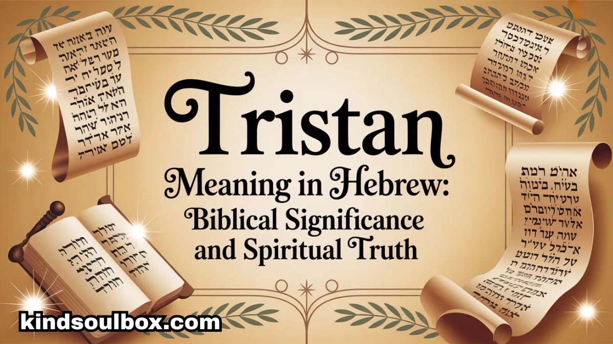Tristan Meaning in Hebrew: Biblical Significance and Spiritual Truth