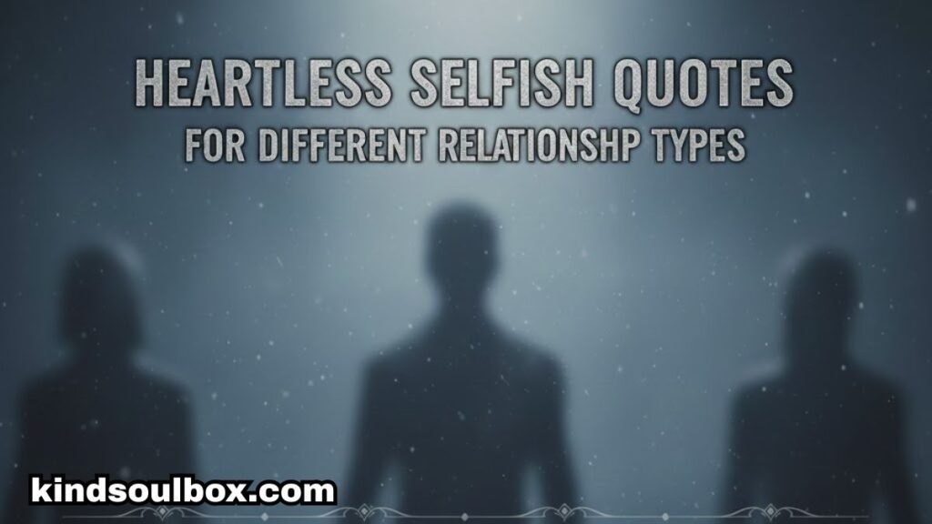 154+ Heartless Selfish Quotes And Relationship

