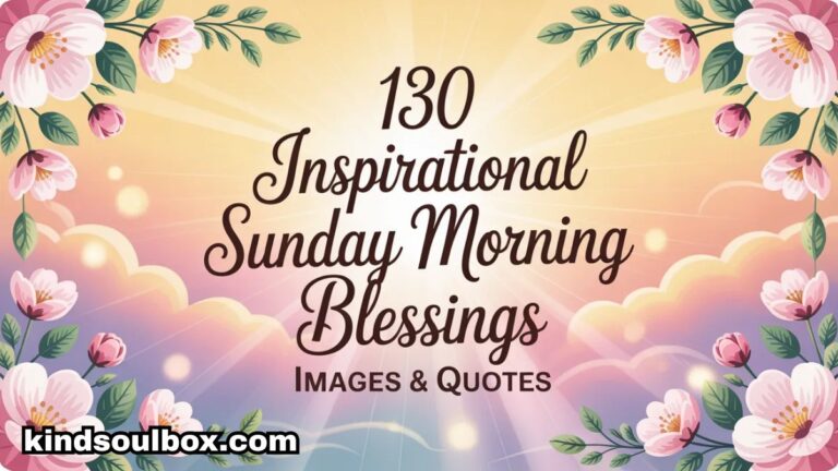 130 Inspirational Sunday Morning Blessings Images & Quotes