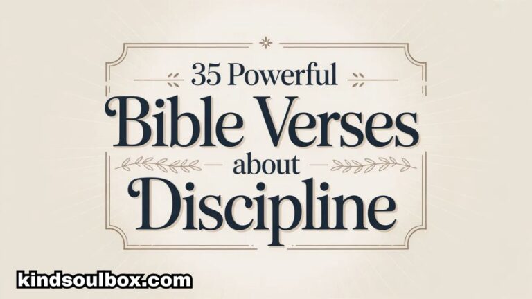 35 Powerful Bible Verses About Discipline