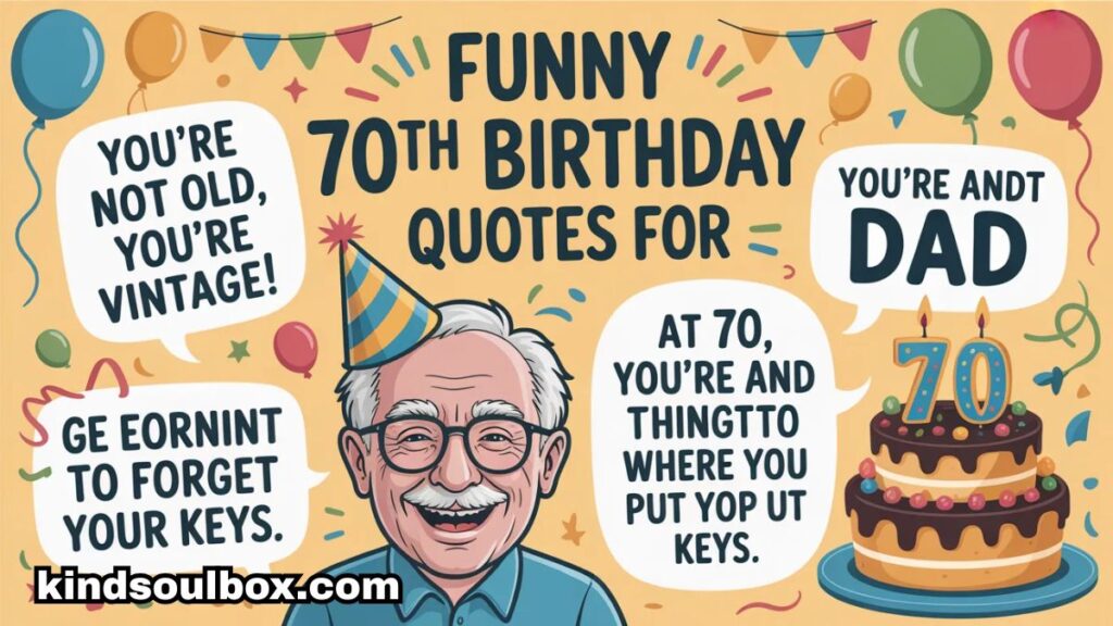 70th Birthday Quotes: Funny, Heartfelt, and Perfect for Sharing

