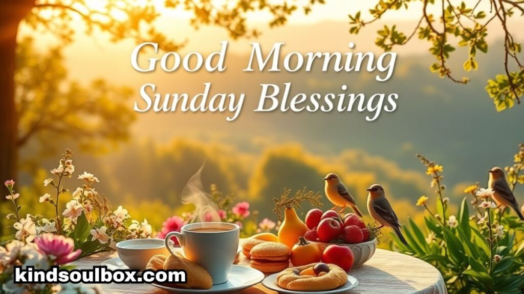 130 Inspirational Sunday Morning Blessings Images & Quotes