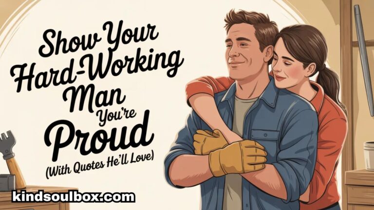 Show Your Hard-Working Man You’re Proud (With Quotes He’ll Love)