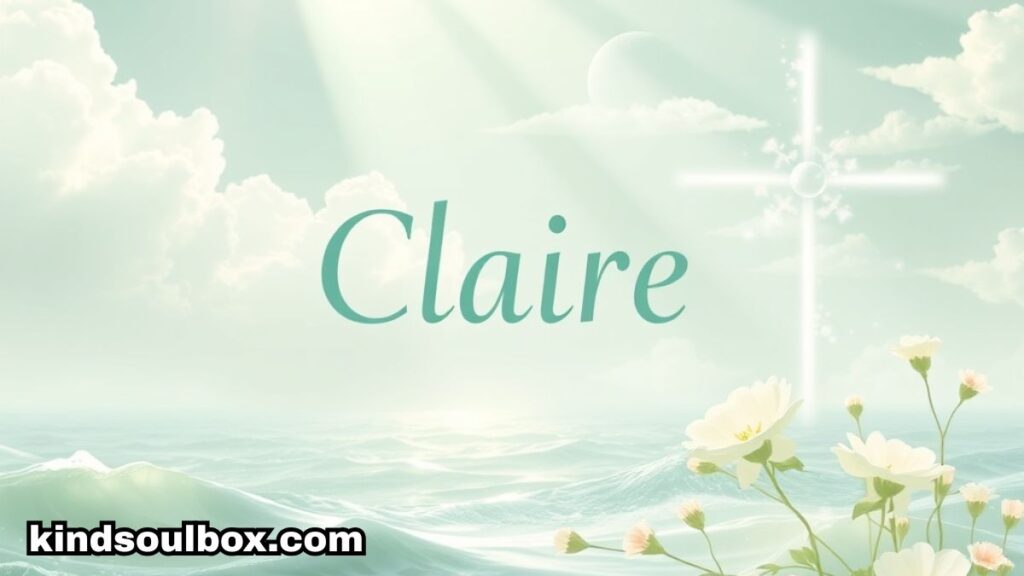 Claire Name Meaning – Origin, Spiritual Symbolism & Everything You Need to Know

