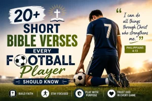 Short Bible Verses Every Football Player Should Know